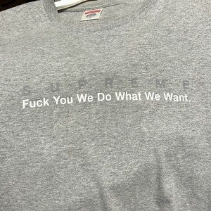 Men’s Supreme T Shirt Size XL